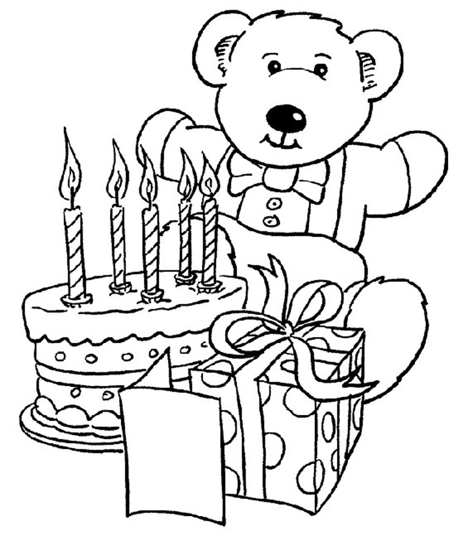 Printable Happy Birthday Coloring Pages ColoringMe com