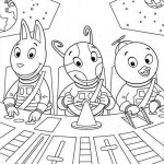 backyardians coloring pages