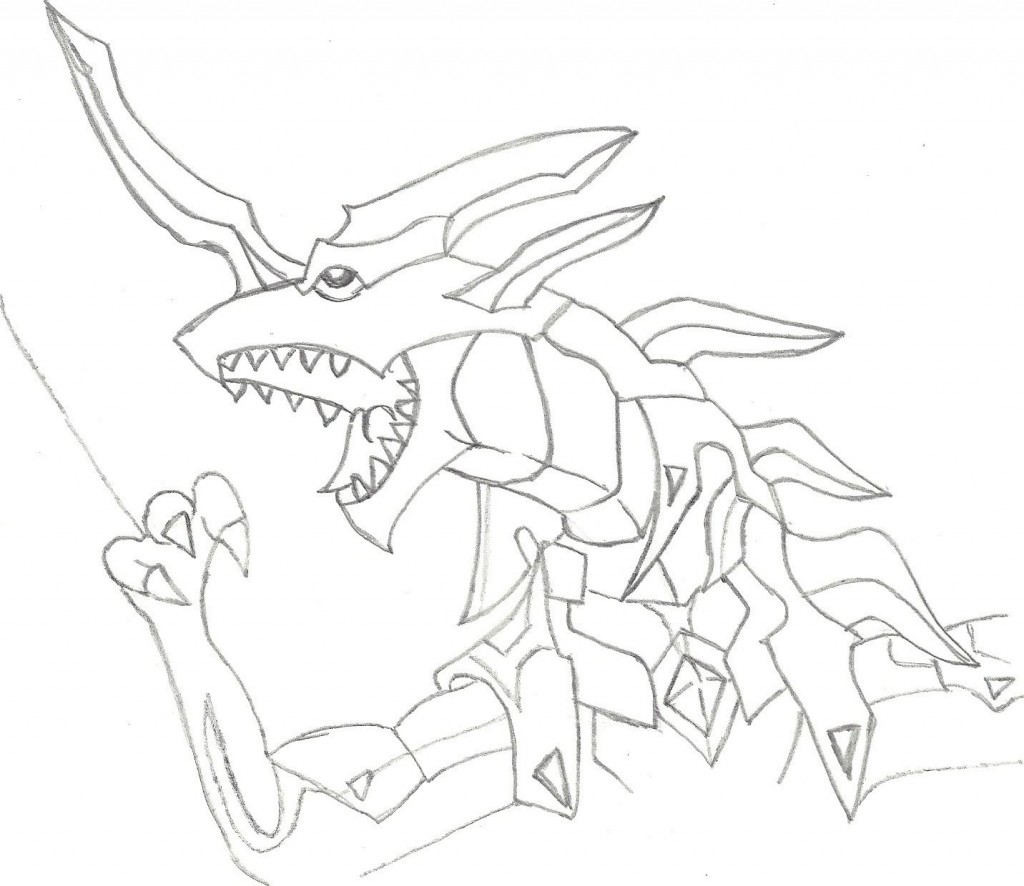 Bakugan Drago Coloring Pages Printable