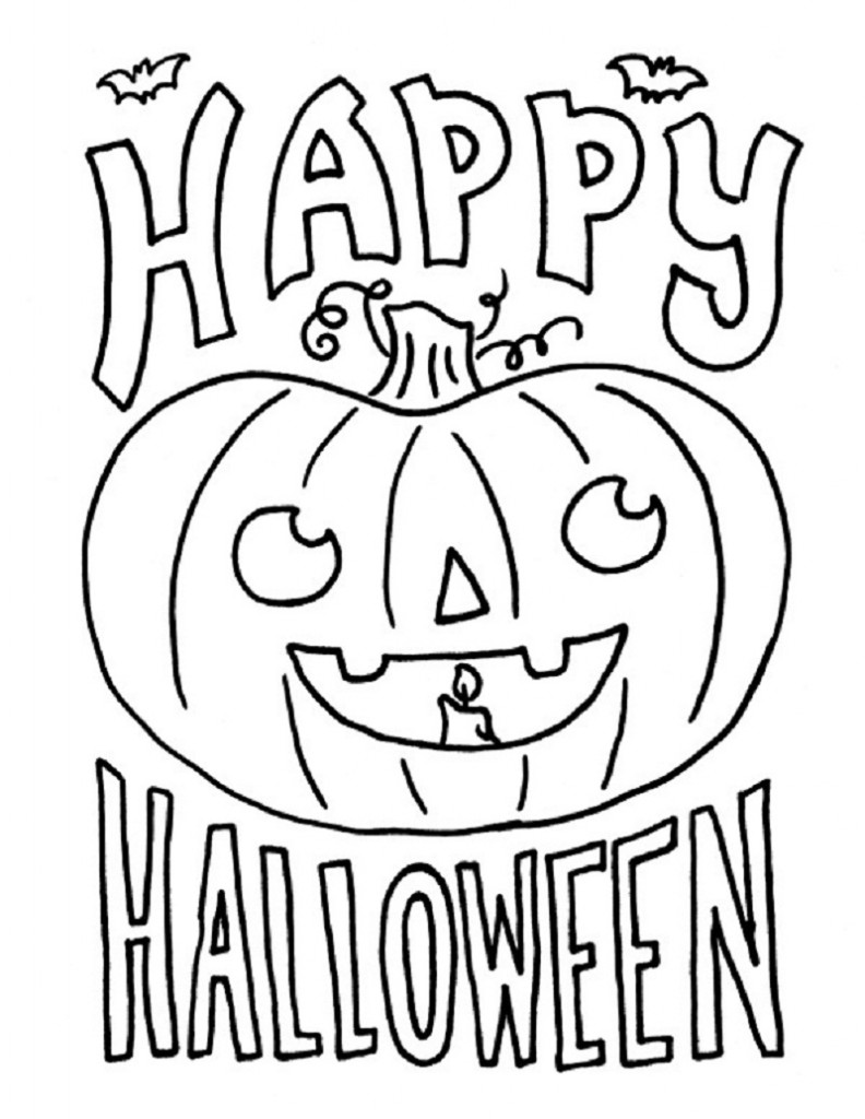 Halloween Coloring Sheets | ColoringMe.com