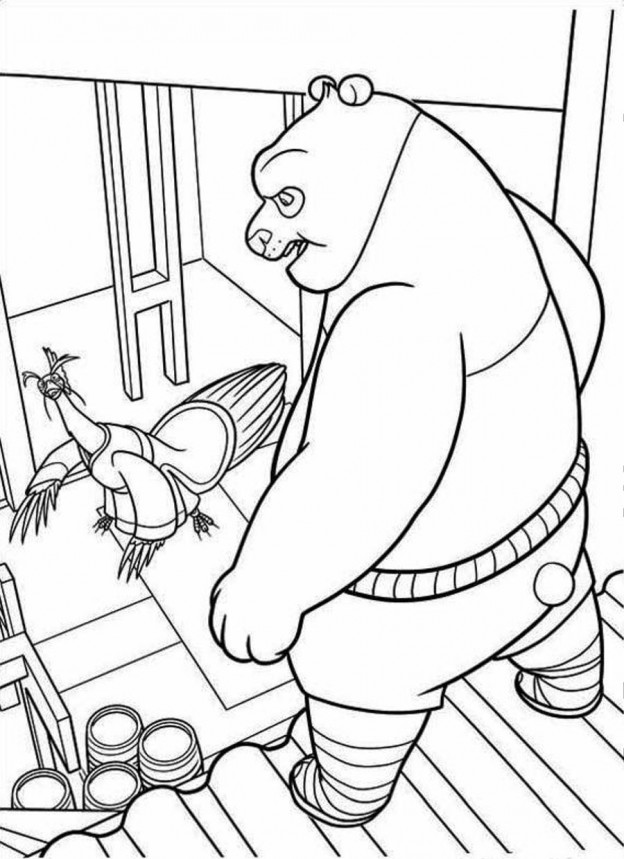 Printable Kung Fu Panda Coloring Pages – ColoringMe.com