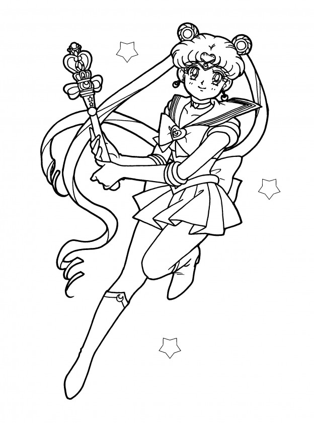 Printable Sailor Moon Coloring Pages – ColoringMe.com