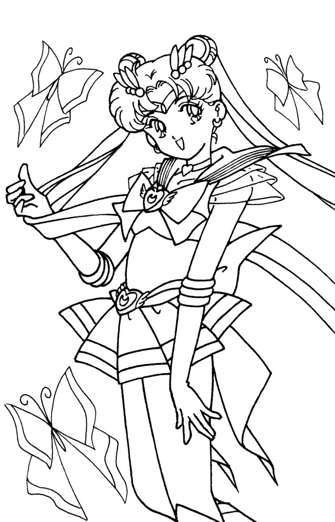 Printable Sailor Moon Coloring Pages – ColoringMe.com