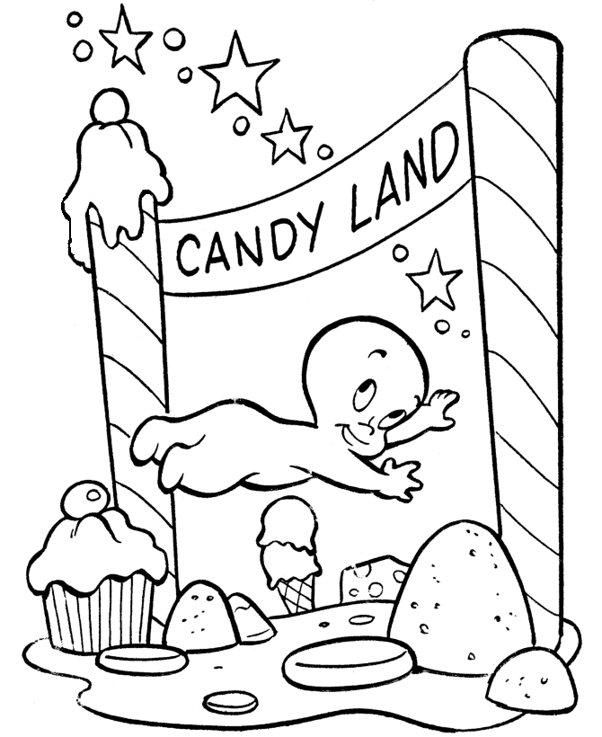 candyland character drawings