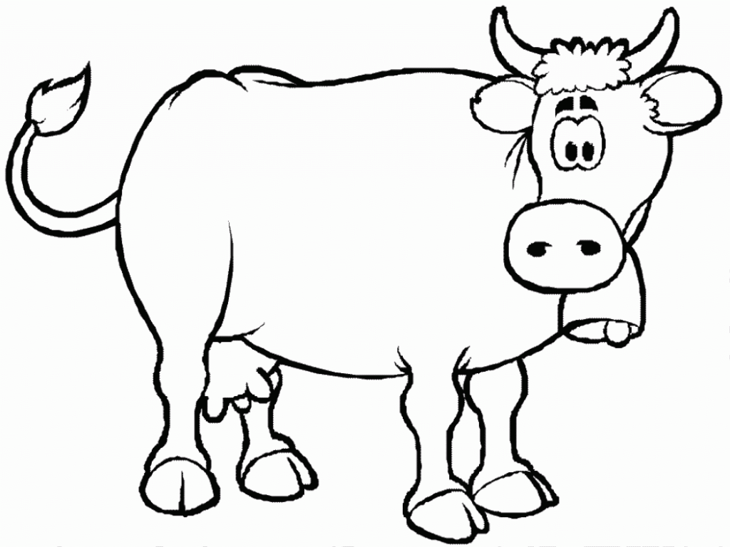 Printable Cow Coloring Pages – ColoringMe.com