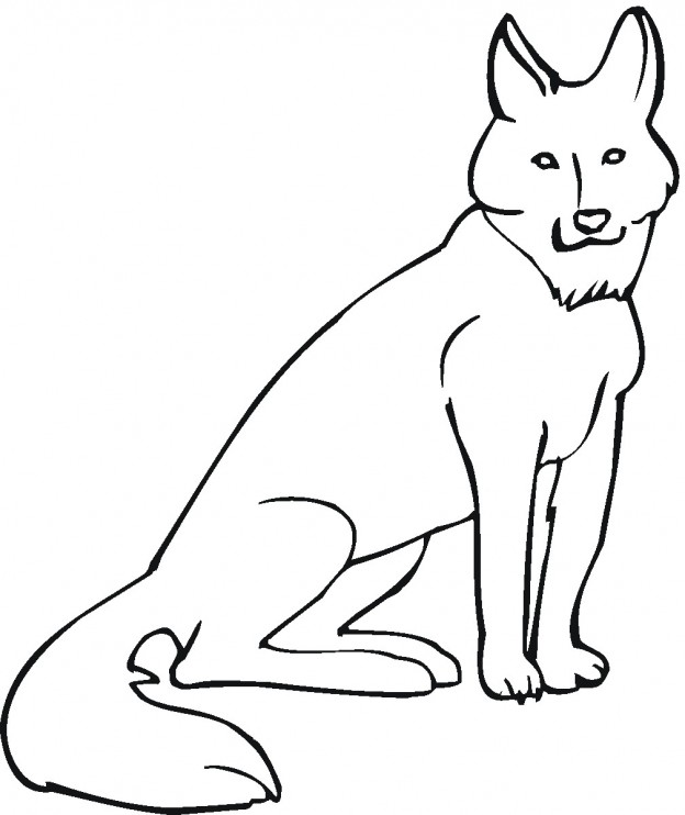 Printable Coyote Coloring Pages – Coloringme.com