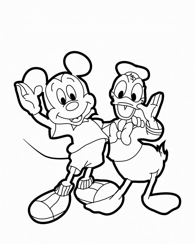 Printable Donald Duck Coloring Pages – ColoringMe.com