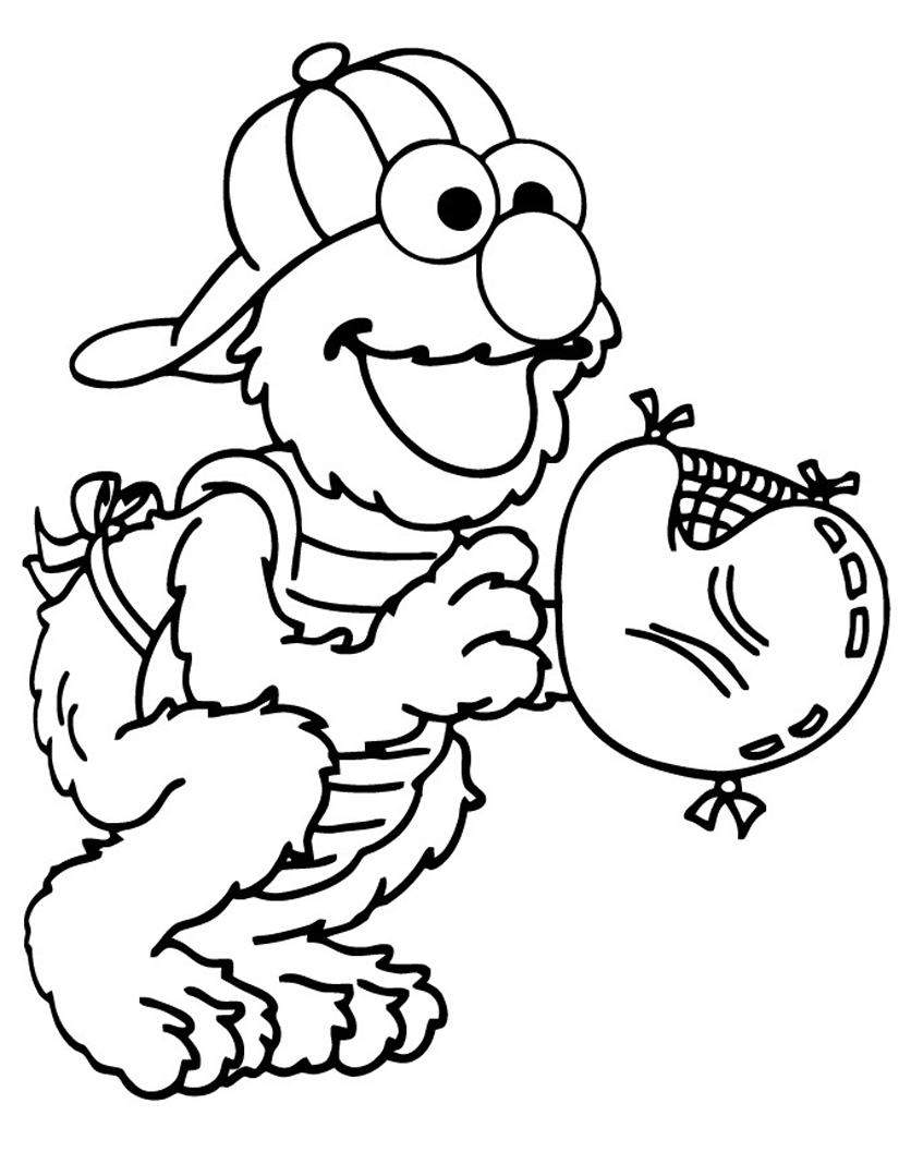Download Free Elmo Coloring Pages to Print | ColoringMe.com