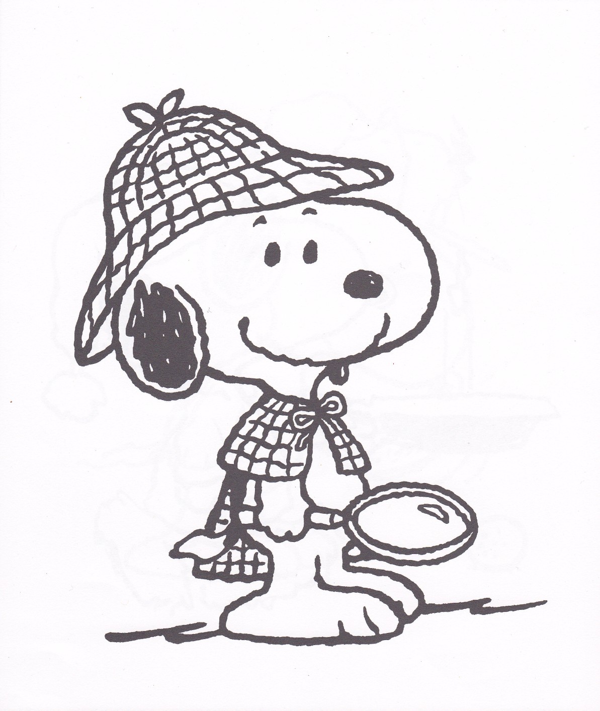 Printable Snoopy Coloring Pages Coloringme Com