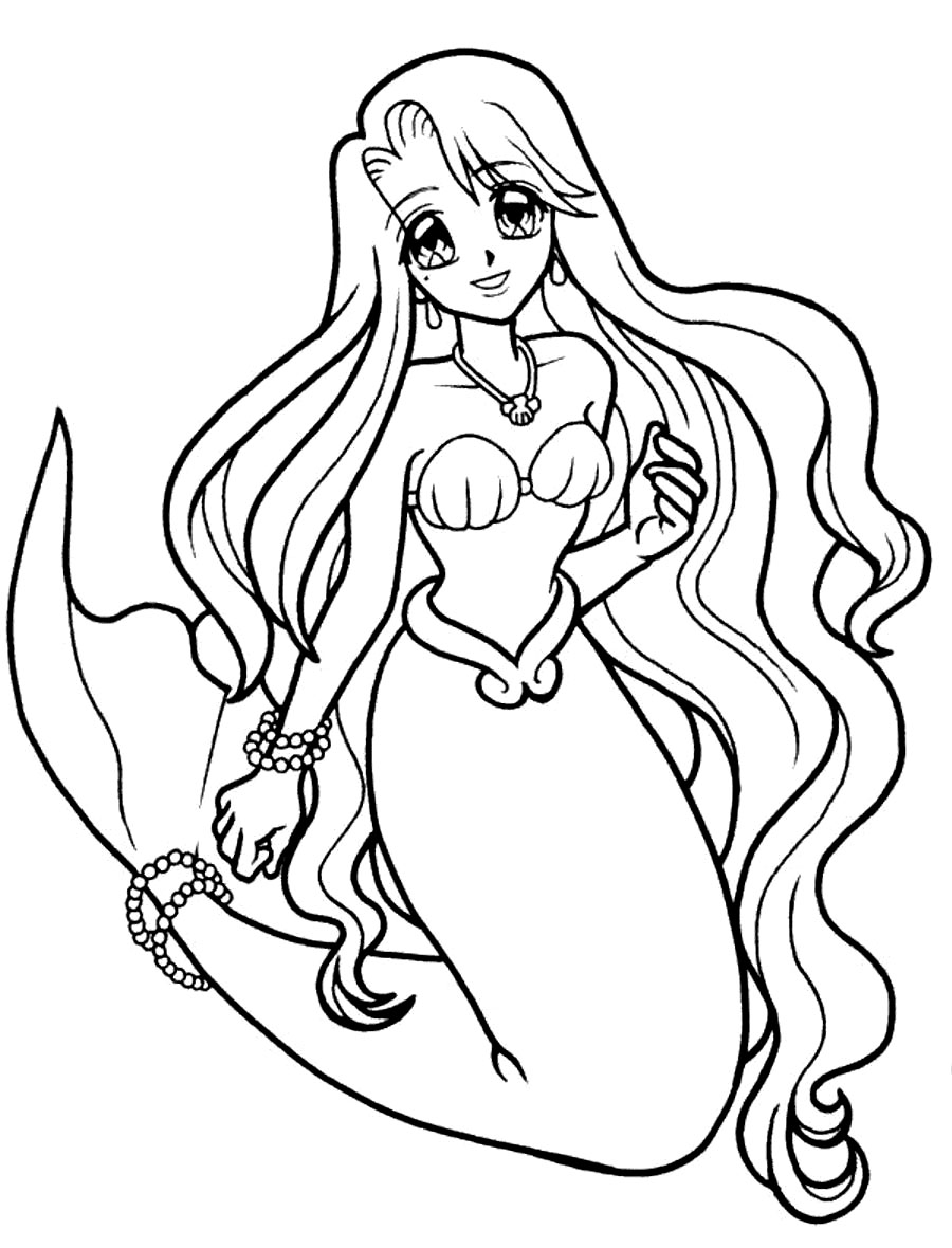Christmas - 27+ Printable Mermaid Coloring Pages for Adults