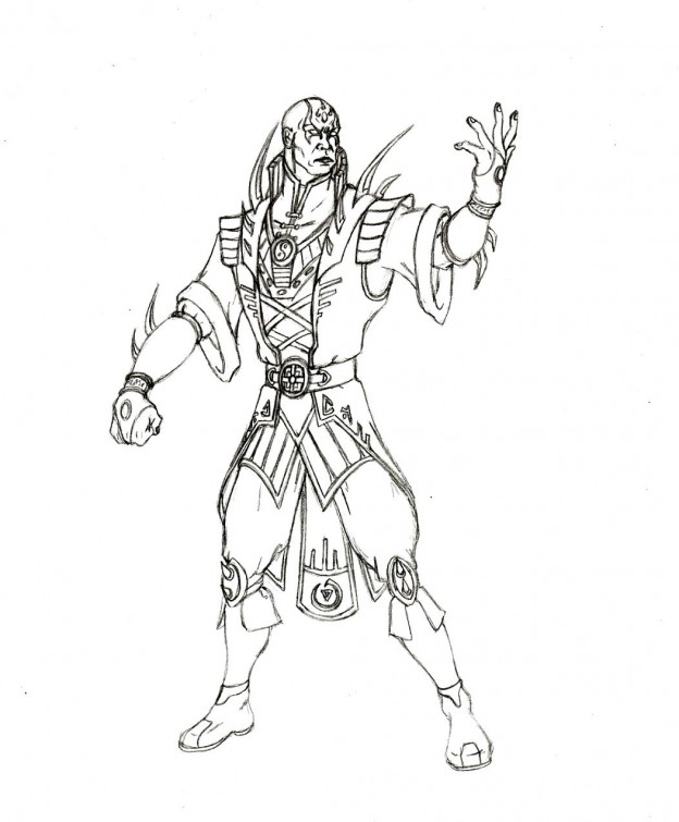 Mortal Kombat Coloring Pages to Print | ColoringMe.com