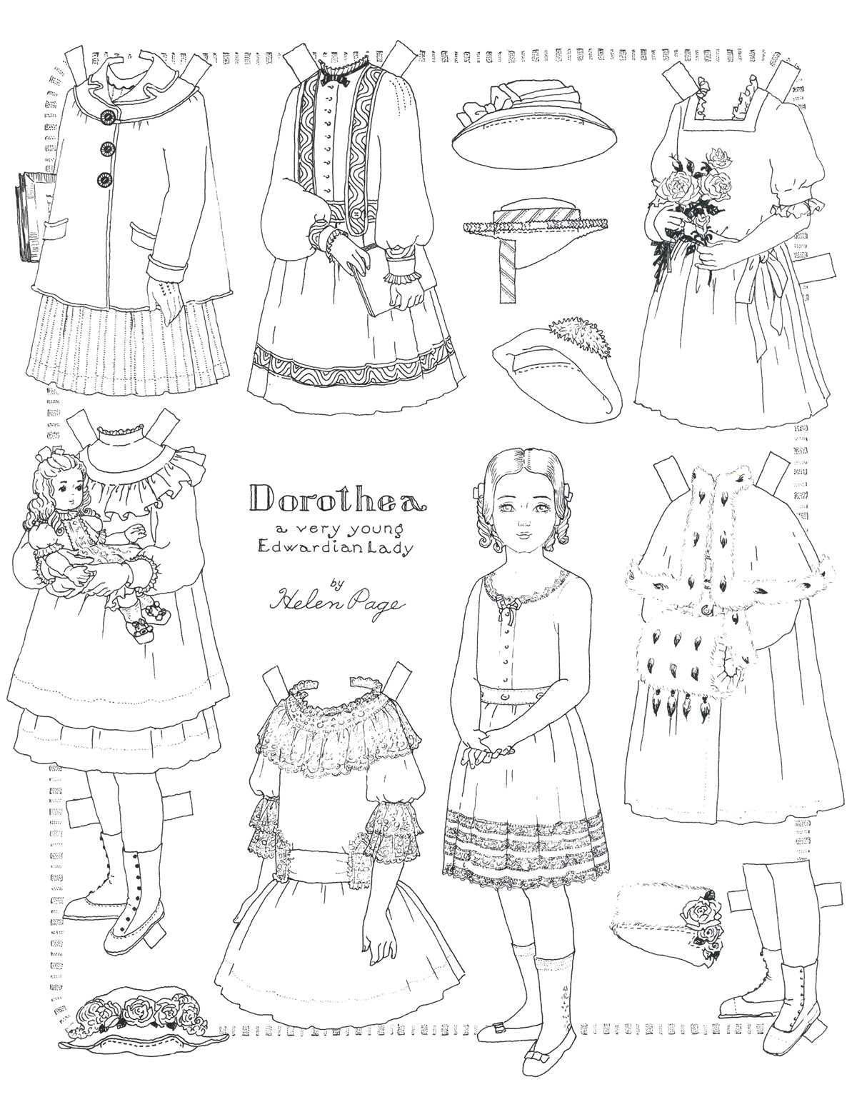colonial paper dolls printable