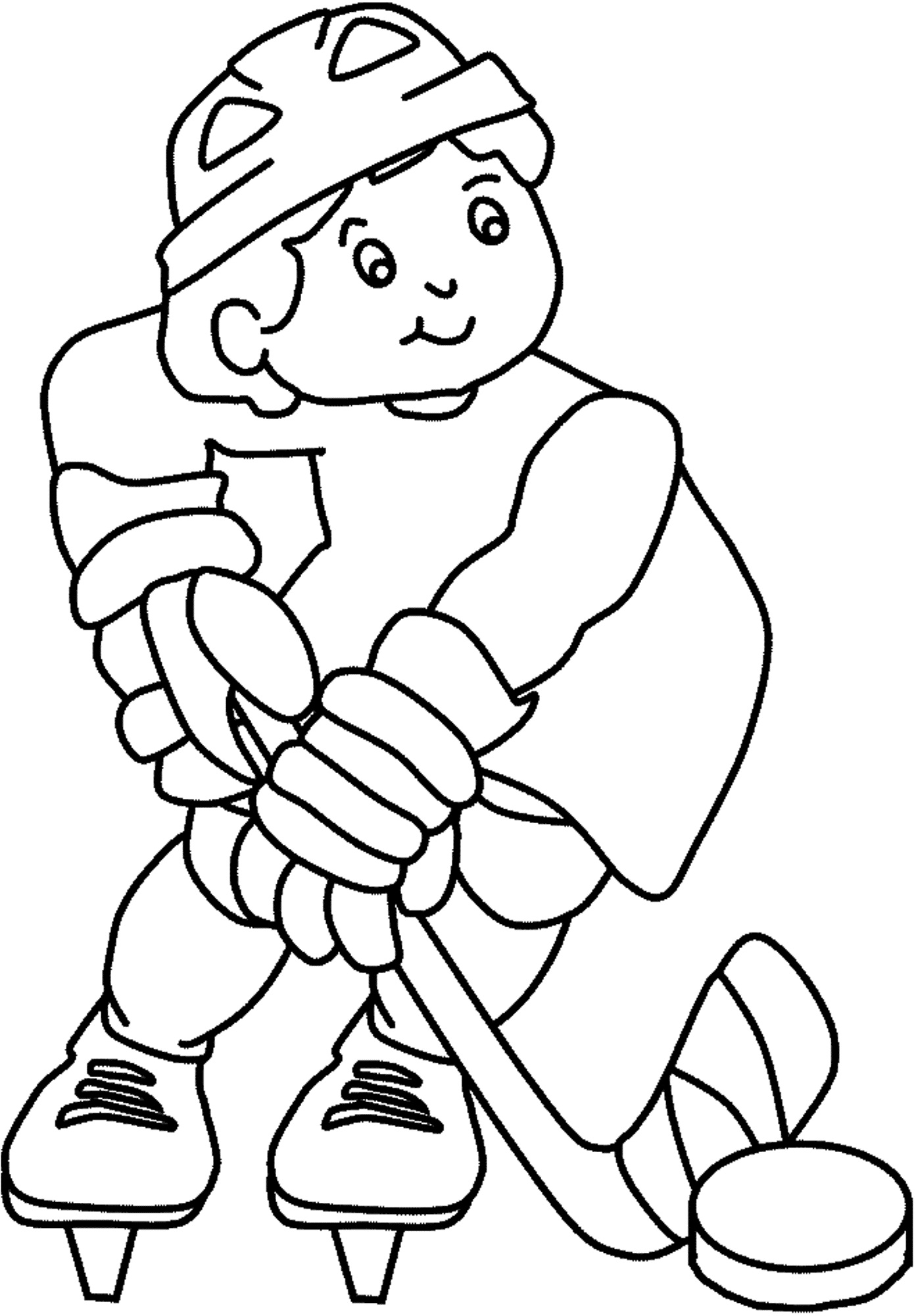 Printable Hockey Coloring Pages | ColoringMe.com