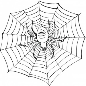 Printable Spider Web Coloring Pages | ColoringMe.com