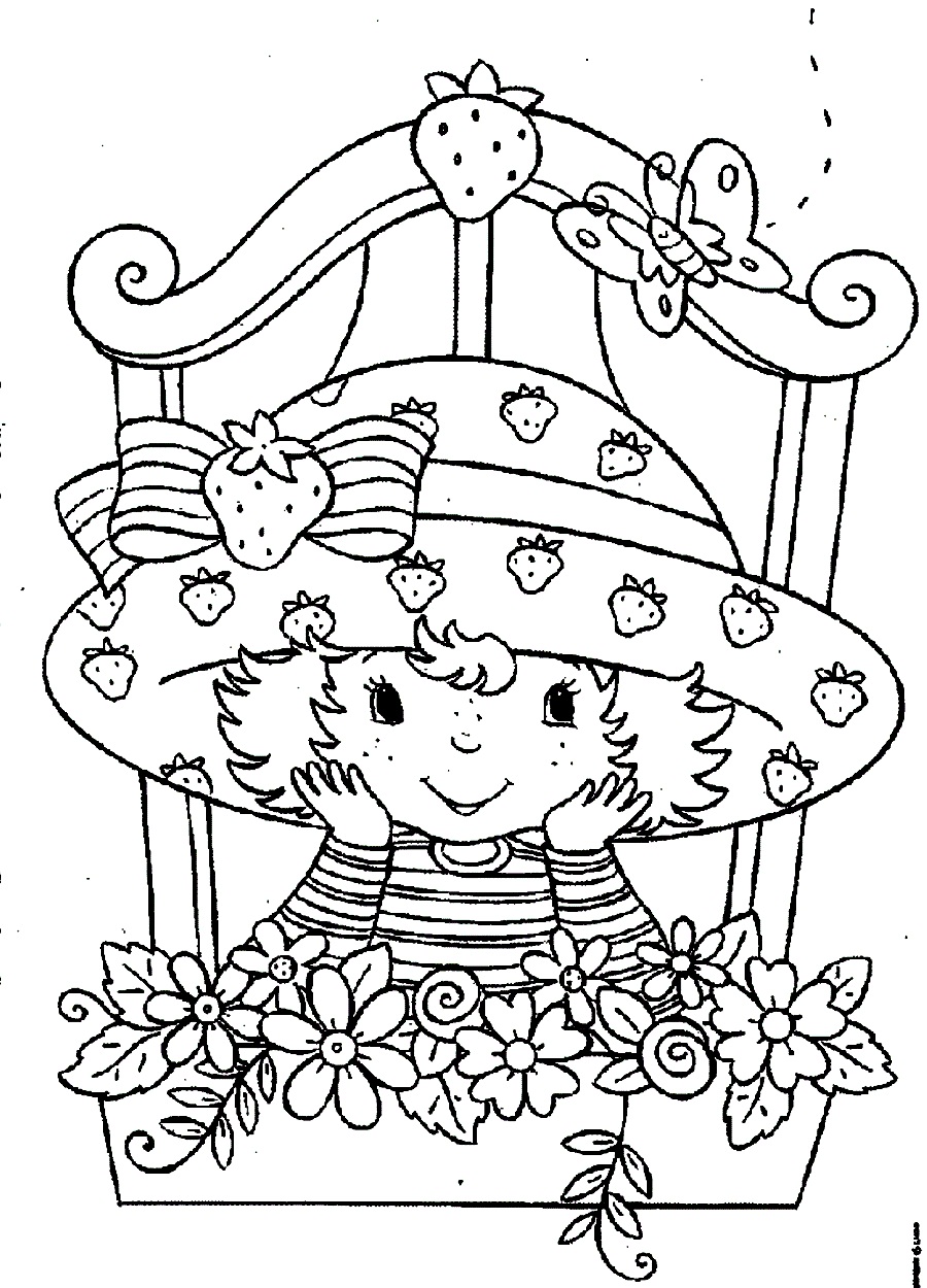 Printable Strawberry Shortcake Coloring Pages ColoringMe com