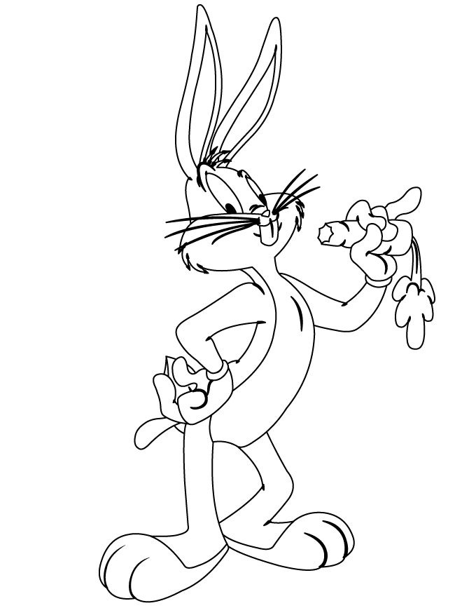 Printable Bugs Bunny Coloring Pages Coloringme Com