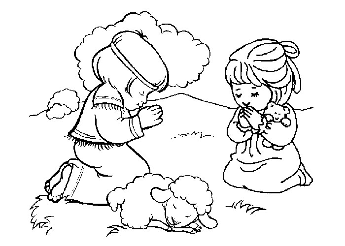 free childrens christian coloring pages