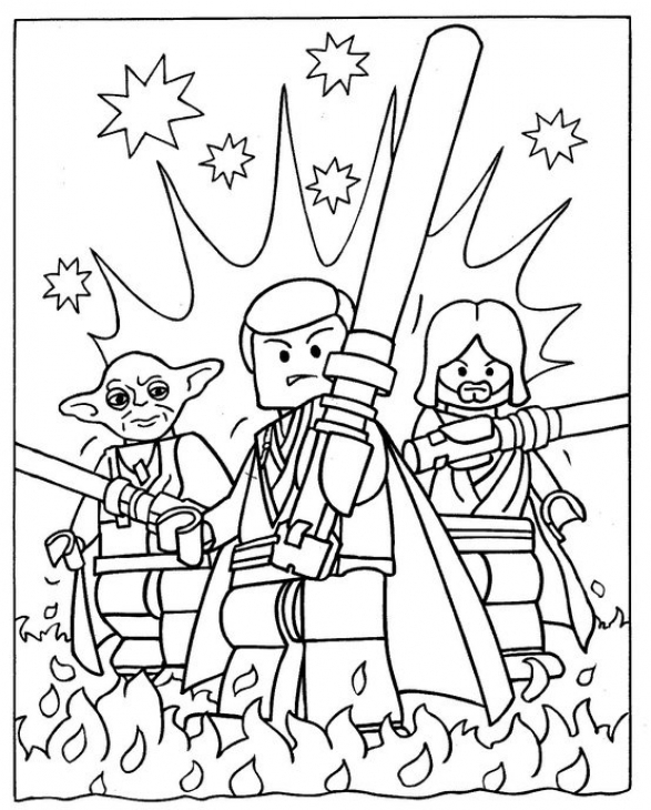 Lego Star Wars Coloring Pages Printable Coloringme Com