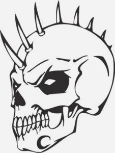 Printable Skull Coloring Pages | ColoringMe.com