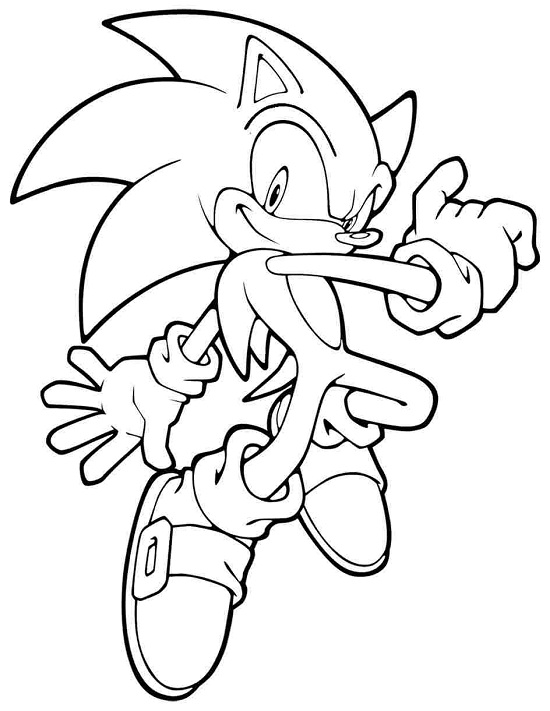Printable Sonic the Hedgehog Coloring Pages – ColoringMe.com