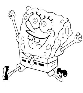 Printable Sponge Bob Coloring Pages – ColoringMe.com