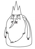 Adventure Time Coloring Pages Ice King – ColoringMe.com