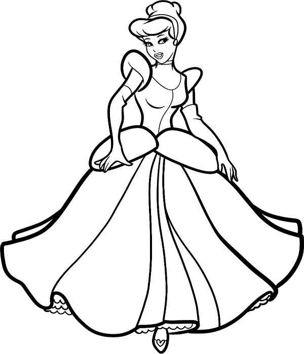 47 Disney Cinderella Coloring Pages Free  Best HD