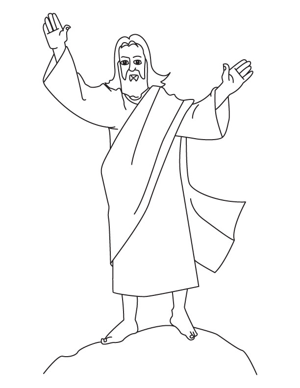 Printable Jesus Coloring Pages ColoringMe com