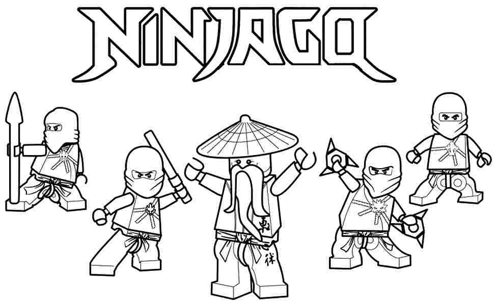 lego ninjago coloring pages lloyd